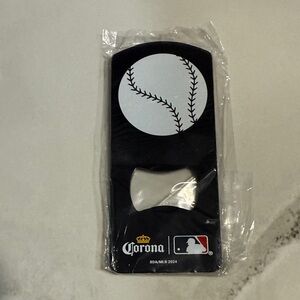 Corona Magnetic Metal MLB Baseball Bottle Opener